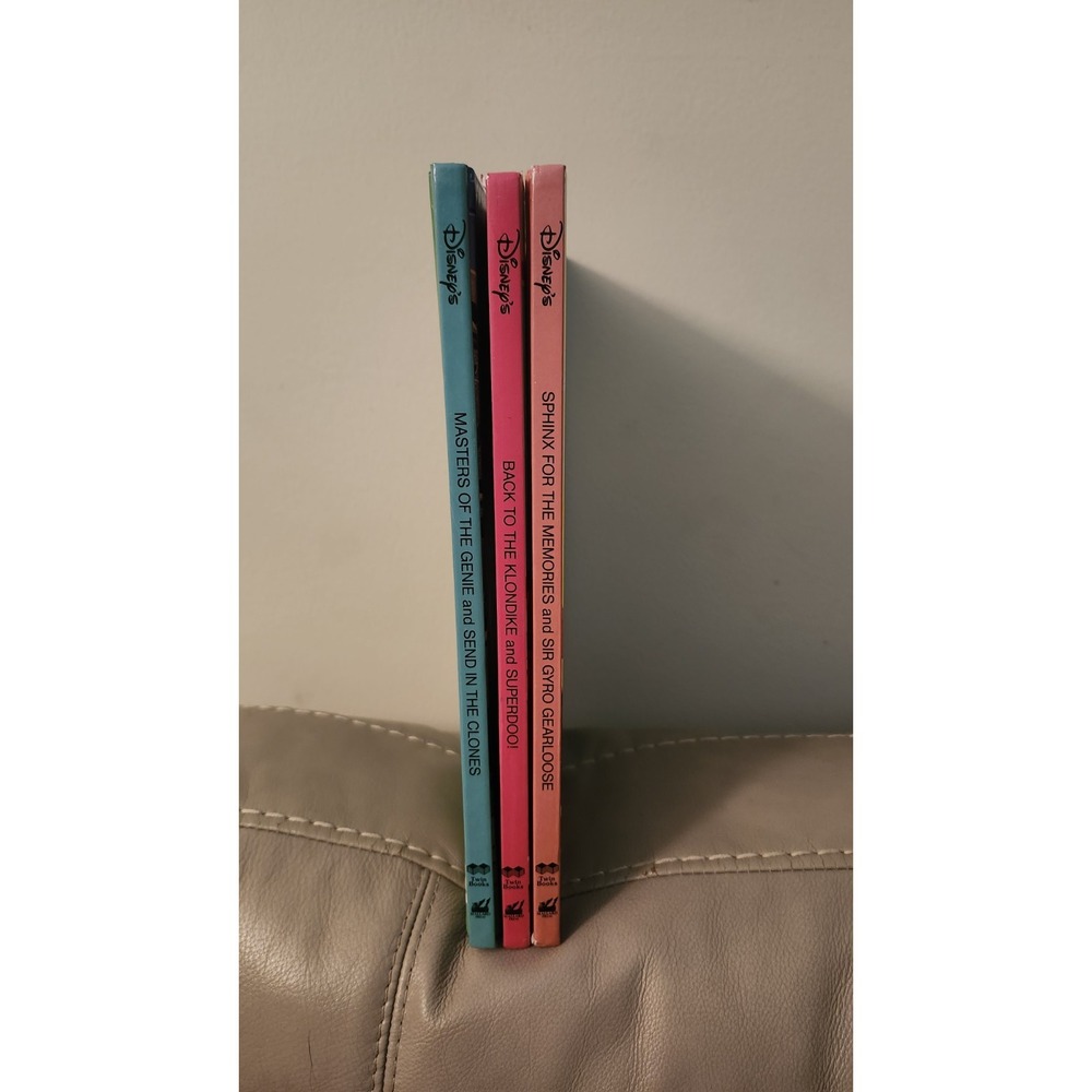 Disney's Duck Tales: Back To The Klondike Plus 2 Other Hardcover Books